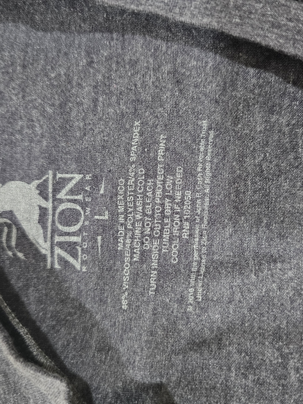 Zion Rootswear Women Johnny Cash American Rebel Tank Top L - Picture 6 of 6